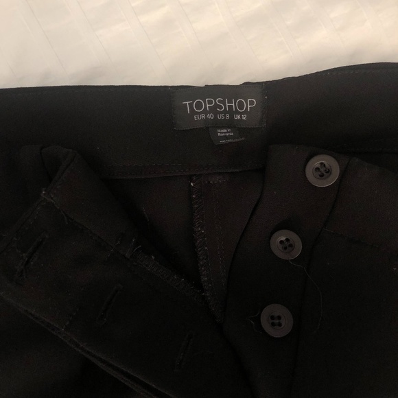 Topshop Black Trousers - Picture 3 of 3